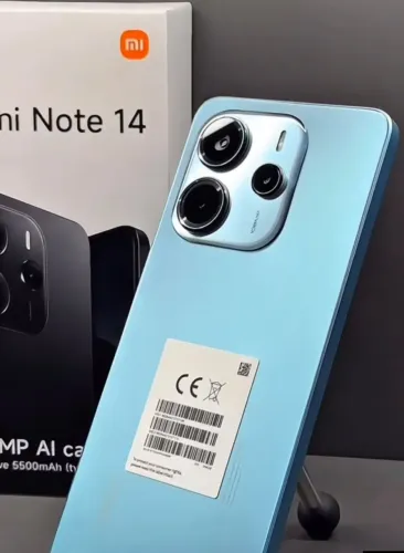 Smartphone Xiaomi Note 14 4G 128GB ** Azul -- Lacrado de Loja Física em Curitiba **