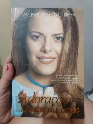 Livro Adoração Diante do Trono - Ana Paula Valadão Bessa