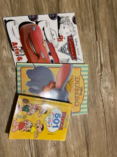 Livros de Desenho Infantil - Disney e Turma da Mônica