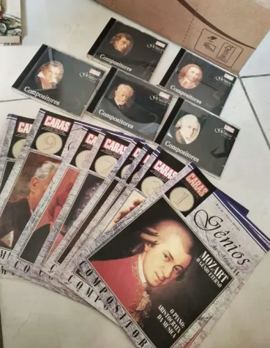 Coleção gênios da música - incompleta