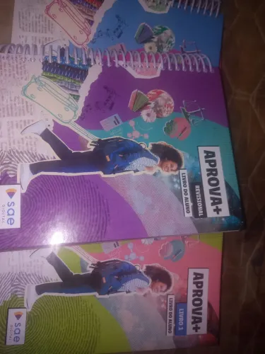 Livros semi novo do 3 ano medio do sae digital