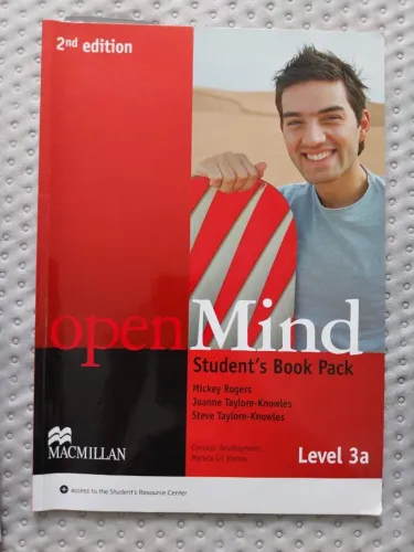 Openmind 2nd Edit. Student's Book With Webcode & DVD-3A