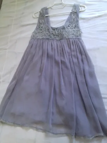 Vestido cinza