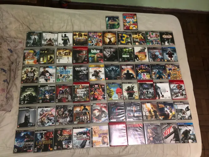 Jogos PS3 - Valores na descrição