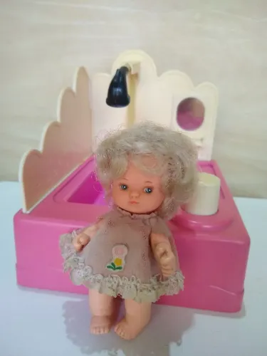 Boneca antiga estrela  + acessório original  