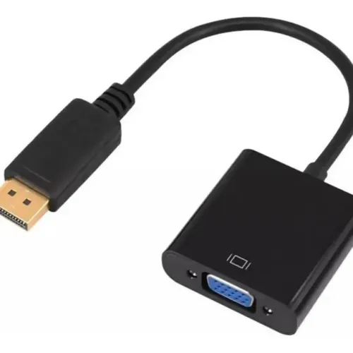 Cabo Adaptador Displayport VGA Conversor Vídeo