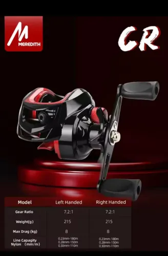 Carretilha Meredith CR - Pesca Esportiva