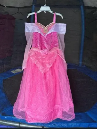Vestido fantasia Aurora a Bela Adormecida original da Disney T 7/8 NOVA