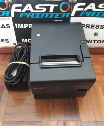 Impressora Epson termica de cupom com rede usb wifi e nfc