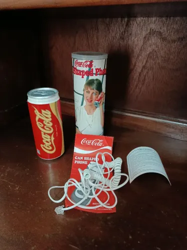 Telefone coca cola. Decada de 80 