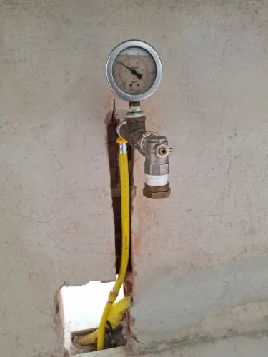 Tubulação para gás de cozinha