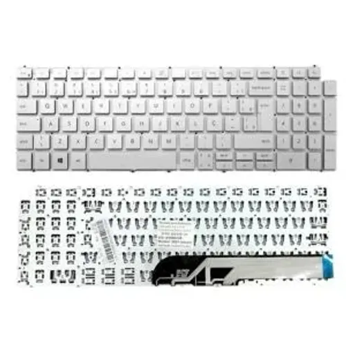 TEclado Para Dell Inspiron 15 5590 5598 5593 P90f Prateado Português Brasil
