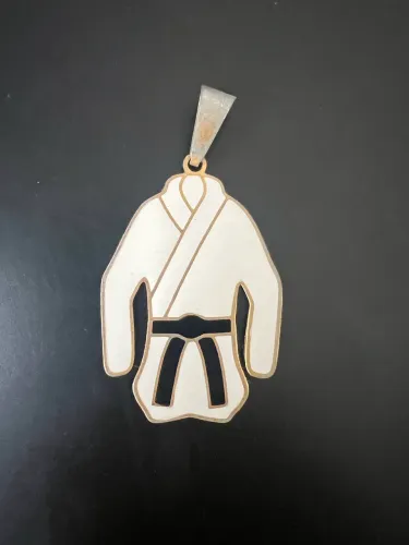 Pingente faixa preta 