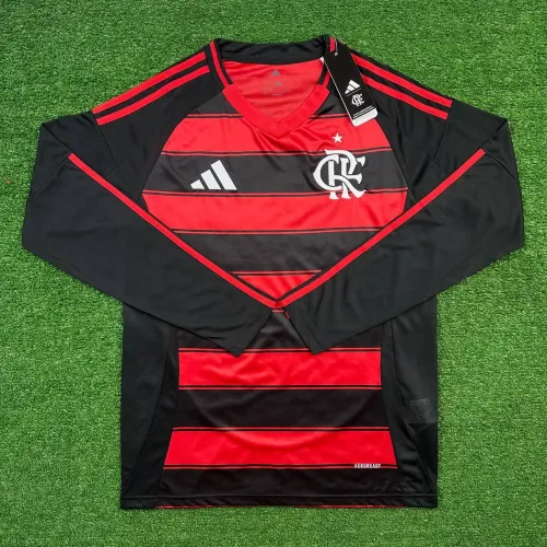 Camisa do Flamengo versão torcedor manga longa 25/26