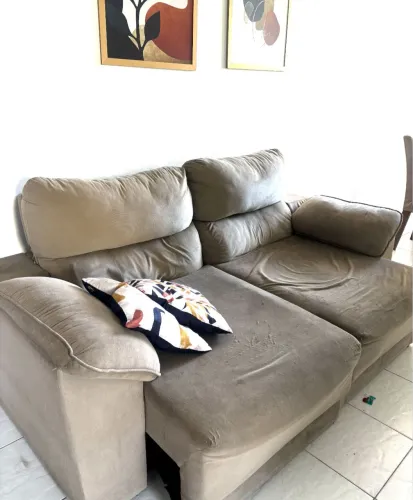 Vendo sofá 2 lugares Retratil usado