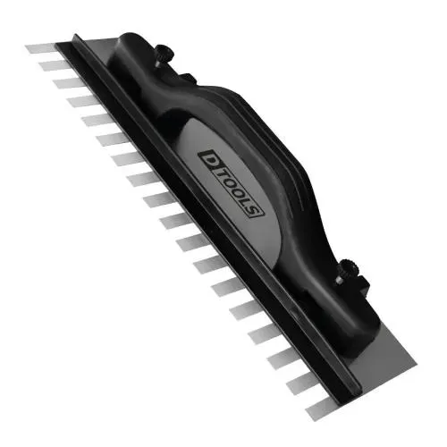 Desempenadeira de Aco Dentada com Regulagem 43×12 Dtools