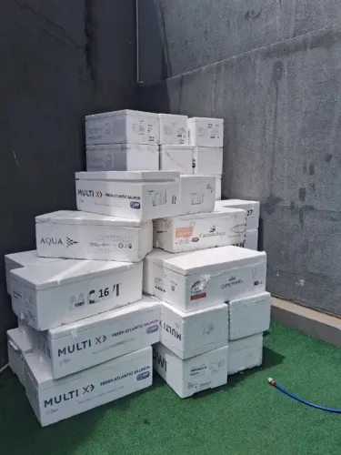 Vendo Lote 20 de Caixas de Isopor de 80 Litros - Boa para conservar alimentos e bebidas
