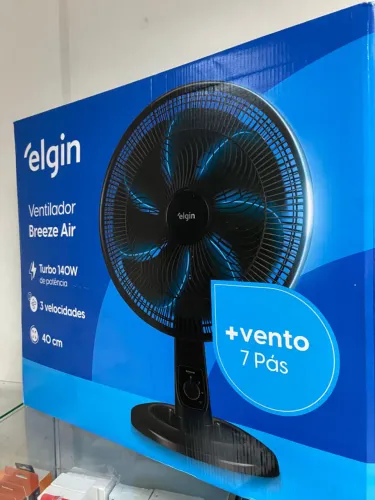 Ventilador Breeze Air Turbo 140W 3 Velocidades 7 Pás 40 Cm Elgin an2