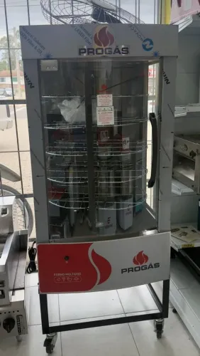 Forno Assador Multiuso Frango Carne  Industrial Frangueira Galeteira 70kg Progás