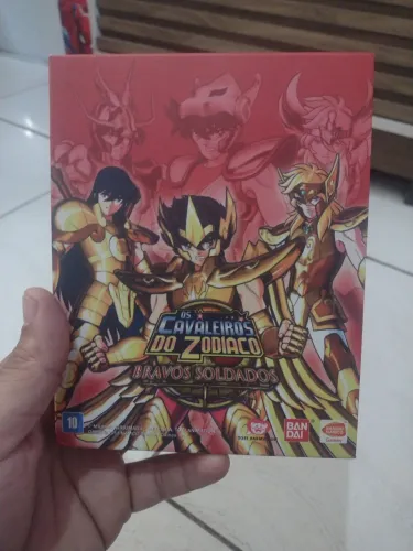 Cavaleiros do zodíaco bravos soldados PS3 edição com luva