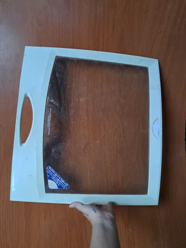 Tampa de vidro de máquina de lavar ge