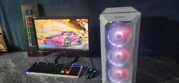 VENDO/TROCO PC GAMER/ INTEL 2667 (I7 8700)/ 16GB DDR4/;RX550 4GB FORMATADO