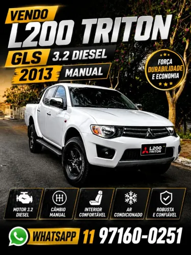 Mitsubishi L200 Triton GLS 3.2 CD TB Int.diesel MEC 2013