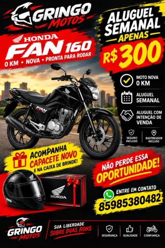 Fan ZERO KM PARA APLICATIVO VENDA OU ALUGUEL