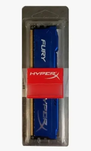Memória Ram HyperX Fury 8GB DDR3 CL10 Seminova (Loja Física)