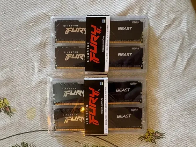 Memória RAM Kingston Fury 32GB 16x2 DDR4 3200