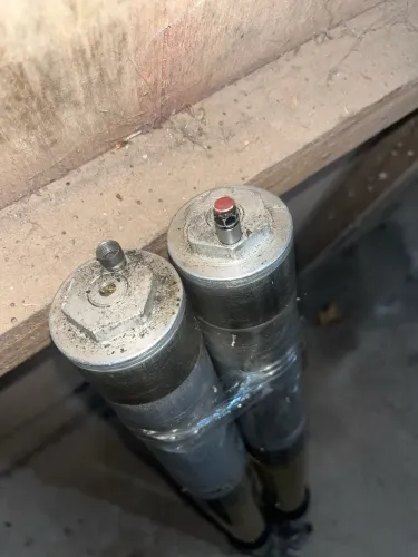 Par de suspensão invertida importada