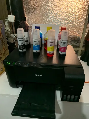 Multifuncional Impressora EPSON L3150 + Refil de Tintas