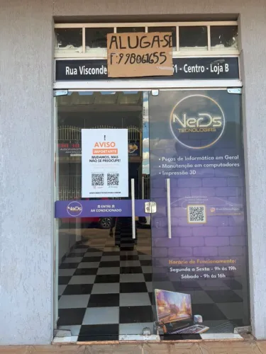 Aluguel de loja Rua Visconde de Porto Seguro