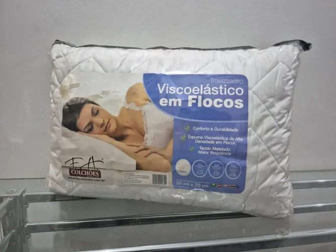 Travesseiro Viscoelástico 50X70cm.