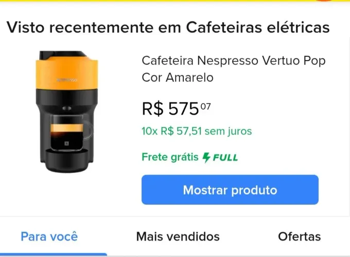 Cafeteira elétrica