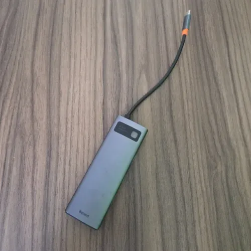 Hub USB-C Baseus 8 em 1 - HDMI 4K | USB 3.0 | SD | PD 100W