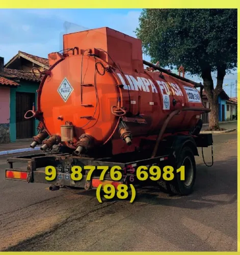 Caminhão Seca Fossa à disposição! Limpeza rápida e eficiente em sua região!