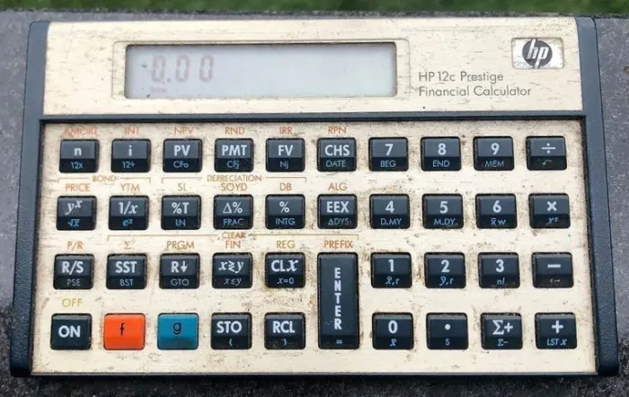 Calculadora Hp 12 c