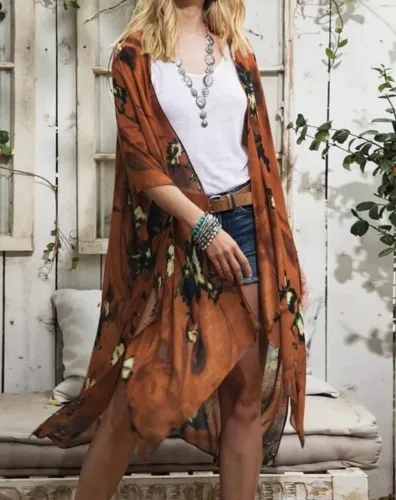 Kimono sobretudo Shein novo