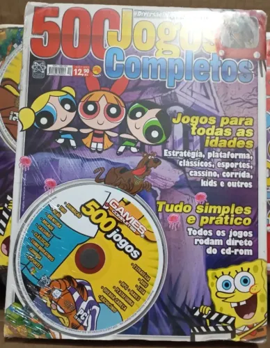Revista 500 Jogos Completos Ano 2 Nº 10 ( Nova )