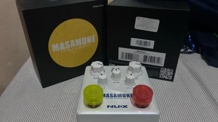 Pedal Guitarra Compressor Boost Nux Masamune 