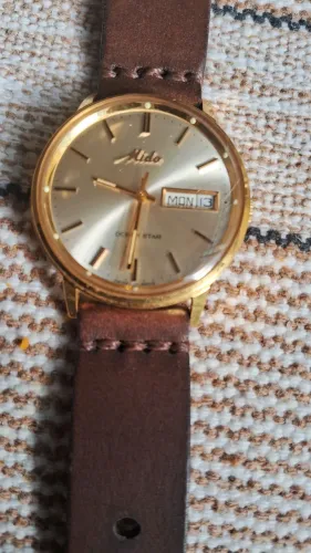 Relógio Mido Ocean Star Vintage revisado recentemente e funcionamento perfeito