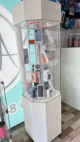 Vitrine giratória