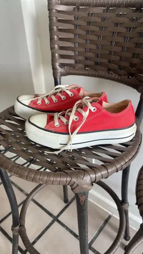 All star! Tenis allstar original flatform impecável