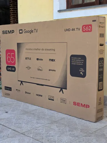 Smart TV 65 SEMP TCL UHD 4K modelo 65S62 LACRADA