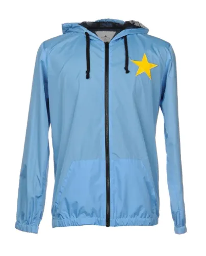 Corta vento jaqueta de nylon Macchia J com estrela do Botafogo 