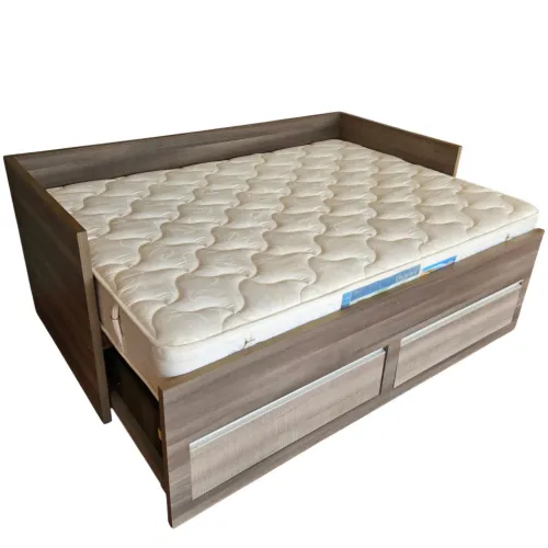 Cama Bicama Planejada Multiuso - Casal até Queen + 2 Gavetas