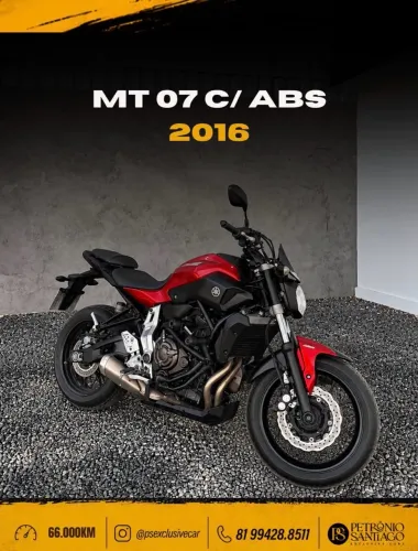 MT 07 C/ABS 2016