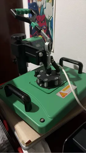 Prensa 8 em 1 Sublimação Mecolour com materiais para trabalhar