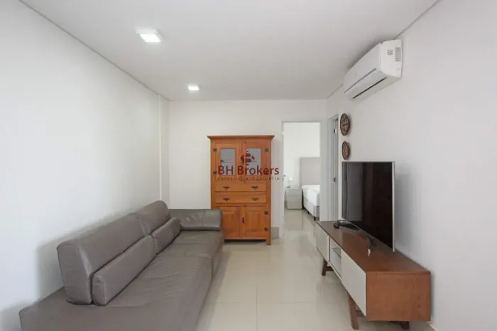 APARTAMENTO MOBILIADO COM 1 QUARTO SUÍTE PARA ALUGUEL NO BAIRRO VILA DA SERRA EM NOVA LIMA